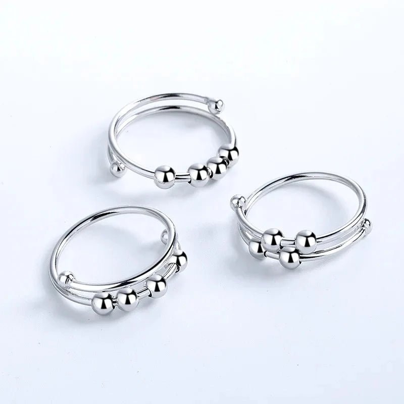 Fidget Beads Ring - Eleni Jewels