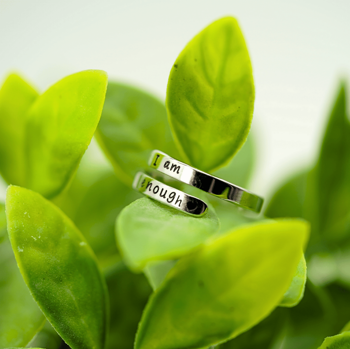 I Am Enough Empowerment Ring - Eleni Jewels