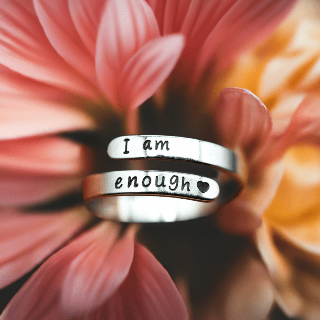 I Am Enough Empowerment Ring - Eleni Jewels